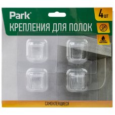 Самоклеящиеся крепления для полок, 4 шт